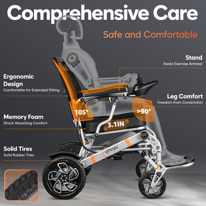 Convyu’s Third-Generation Electric Wheelchair, The EW-09, Offers Range Of Up To 35 Miles, A 700-Watt Motor, And Solid Rubber Tires. The Wheelchair Lets You Travel as You Please